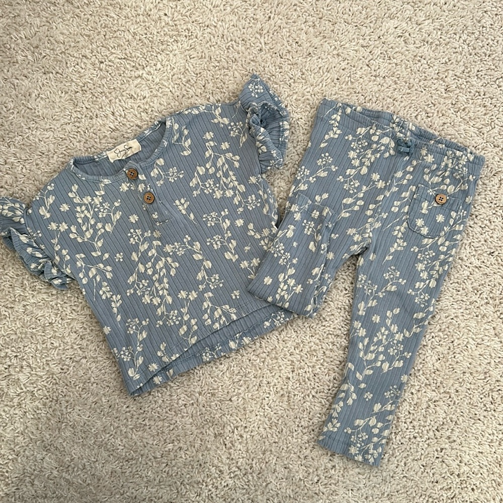 Spring blue set